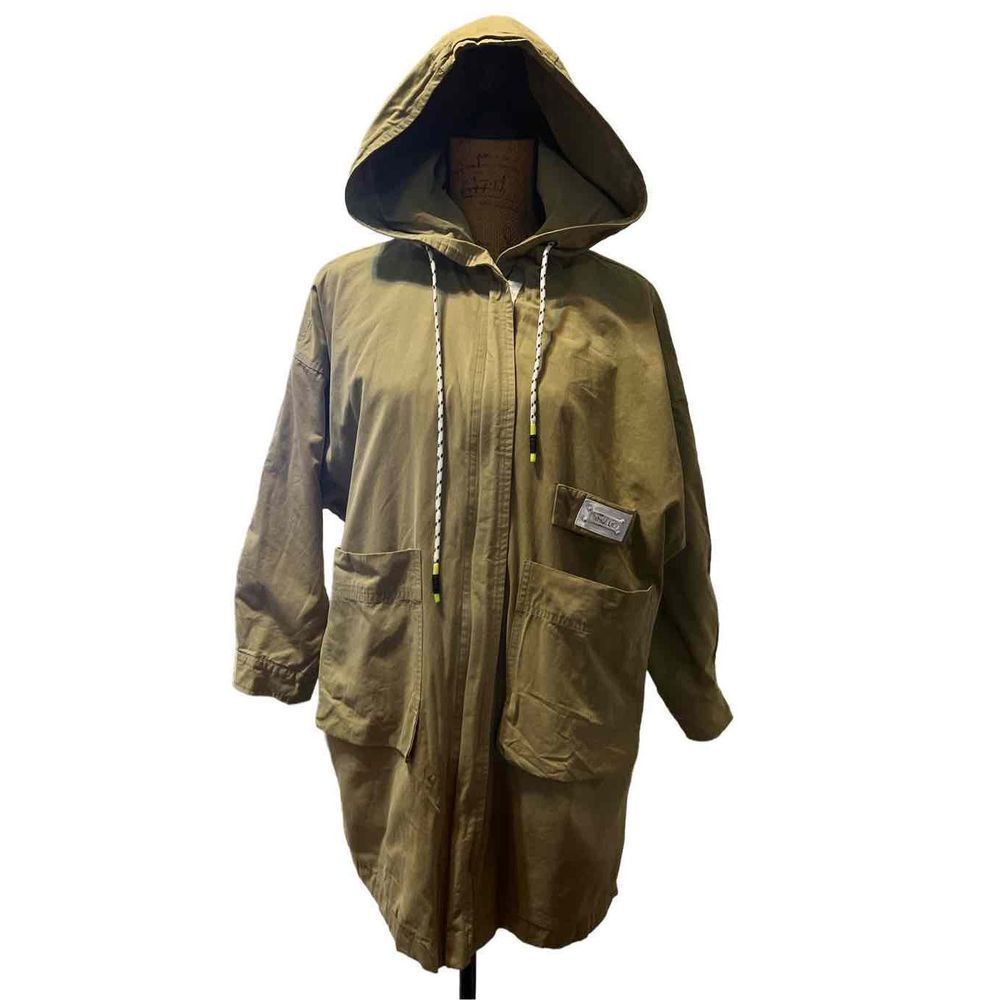 XIZI Impression zippered Hooded Jacket